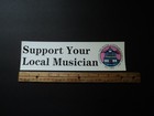 House Of Guitars Rochester Ny  support Your Local Musician  Decal Sticker