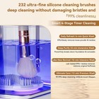 5-in-1 Electric Makeup Brush Cleaner   Dryer Machine- Portable Pearl