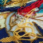 Needlepoint Cushion Kit 15 Inch With Easy To Follow Design  Printed Canvas Craft
