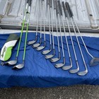 Bombtech 4 0 Golf Set Black  3   5 Wood  4-pw  Gw  Sw  Lw Putter Steel Shaft  Rh