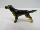 Vintage Marx Setter Ceramic-like Dog Figurine W box Hong Kong Euc