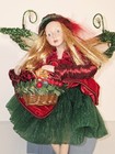 Winward Sitting Fairy Elf Pixie Enchanted Angel Winged Doll Figurine Figure 14 