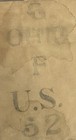 M1898 Spanish American War 6th Volunteer Ohio Infantry    f    Haversack Blanket Bag