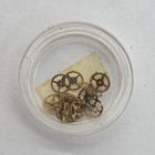 Various Tiny Watch Parts Steampunk Gear Watchmaker Lot Repair Gold