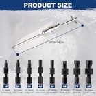 18pcs Blind Hole Collet Bearing Puller Set  Bearing Puller Set And Slide 