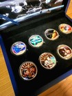 2014 24k Silver Plated Star Trek Original Series Collector Set    Very Rare    