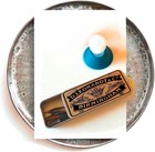 Oblique Love Letters Dinky Dip Ink Well With Lid For Calligraphy Nib Storage