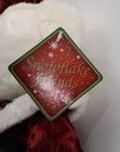 Vtg 2000 Dan Dee Snowflake Friends Teddy Bear 14  Christmas Plush Mwt Red Velvet