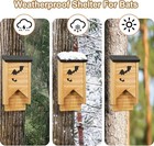 Bat House  Bat Houses For Outdoors For Tree Small Bat Box For Warmer States