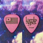 Lamb Of God Guitar Pick Purple Willie Adler Custom Flag Model 2012 Resolution