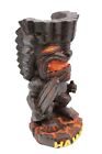 Hawaiian Lava Tiki Figurine - 4  Fun  Animated Tiki W Surfboard  Hawaii Souvenir