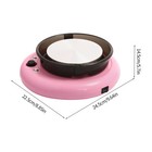 60w Adjustable Speed Mini Pink Ceramic Grinding Machine Craft Production
