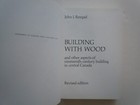 Art Architecture Design Building With Wood 19th C  Central Canada Illus  1980