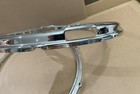 Slingerland 50s 60s Vintage 14    Snare Drum Hoops Cob Chrome Over Brass Very Good