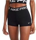 Nike Black Women   s Size X-small Pro 3    Athletic Training Fitness Shorts Nwt
