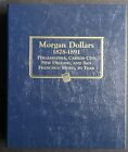 Set Of 2 Whitman Morgan Silver Dollars Coin Album Book Number 1   2 1878-1921 