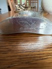 British Army Reme Pewter Hip Flask     Sheffield England         Military Crest -rare 