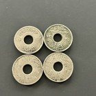 1917 Egypt 1 Millieme Coin No Mint Mark 109 Yrs Old Km 313 World Coin - Set Of 4
