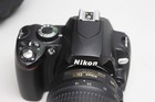 Nikon D D60 10 2mp Digital Slr Camera - Black  kit W  18-55mm Lens 