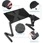    360   Adjustable Laptop Table Stand Lap Sofa Bed Tray Foldable Pc Notebook Desk