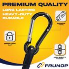 Frunop 26-piece Heavy Duty Bungee Cords With Carabiner Hooks And Assorted Sizes