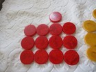 Lot Of 27 Vintage Crisloid Bakelite Checkers Marbled Backgammon Game Pieces