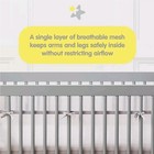 Breathablebaby Mesh Liner  Full-size 4 Sided Cribs  b1-cl 