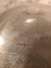 Vintage Buenilum Aluminum Bowl Trinket Dish Hand Wrought Hammered Floral Design