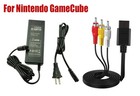Audio Video Av Rca ac Cable Power Supply Adapter Cord For Nintendo Gamecube Ngc