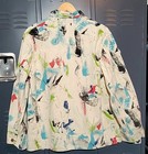Orslow Men s Cotton Denim Paint Splatter Button-up Shirt Jacket Size 2