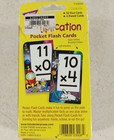 Multiplication Pocket Flash Cards 52 Fact Cards 4 Parent Cards