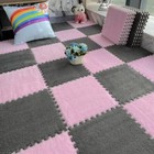 Soft Plush Mat Baby Play Mat Baby Toys Eva Foam Puzzle Carpet Keep Floor Mat