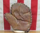 Vintage 1930s Yale Leather Baseball Glove Basemans Mitt Collegiate Model Antique