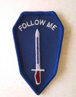 Follow Me  3-3 8   Us Army Military Patch Pm0785  Ee