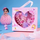 Pinksheep Little Girl s 10pcs Toddler Jewelry Set - Ages 3-8  Includes Necklace
