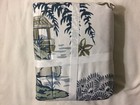 Williams Somoma Home Scalamander Sea Of Trees  Duvet Blue King cal King New