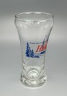 Hamms Beer Sham Glass   Vtg Tavern Bar Advertising   Man Cave Barware Decor Gift