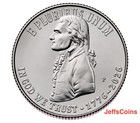 2026 P D Jefferson Declaration Of Independence Quarter Pd Bu Semiq Best
