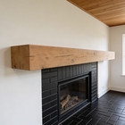 Barn Wood  Fireplace Mantel  Unfinished  Rustic  Salvage  Reclaimed   4x6x60   