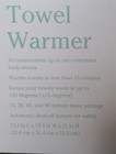 Haven Towel Warmer  never Opened  Still In Box 