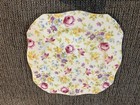 Lot Of 3  Antique Reflections J   Godinger   Co  Rose Chintz Dessert Plates