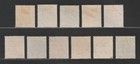 1910-19 Sweden Official Stamps  Used  Scott   O42   O55  11 Different  Short Set