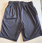 Athletic Works Men   s Mesh Athletic Shorts Black 3xl  48-50  Drawstring Waist