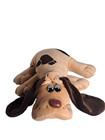 Vintage 1985 Tonka Pound Puppies 18  Brown Long Floppy Ears W  Spots Plush Puppy
