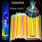Glow Sticks Party Bracelets  Bendable Multicolor Fluorescent Light Sticks