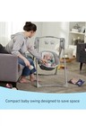 Graco Slim Spaces Compact Baby Swing Space Saving Design - Tilden Fashion