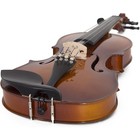 Adult Acoustic Violin 1 2 With Case bow   Rosin Solidwood Ebony Fitted