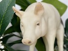 Vintage Jasper Pig      The Market Hog Breyer Horses White   Gray Figurine 8   x4 5   