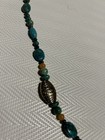 Turquoise Bead Southwestern Necklace Handmade
