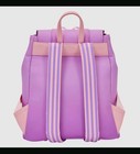 Loungefly Tangled Rapunzel Exclusive Floral Flap Mini Backpack With Coin Bag 